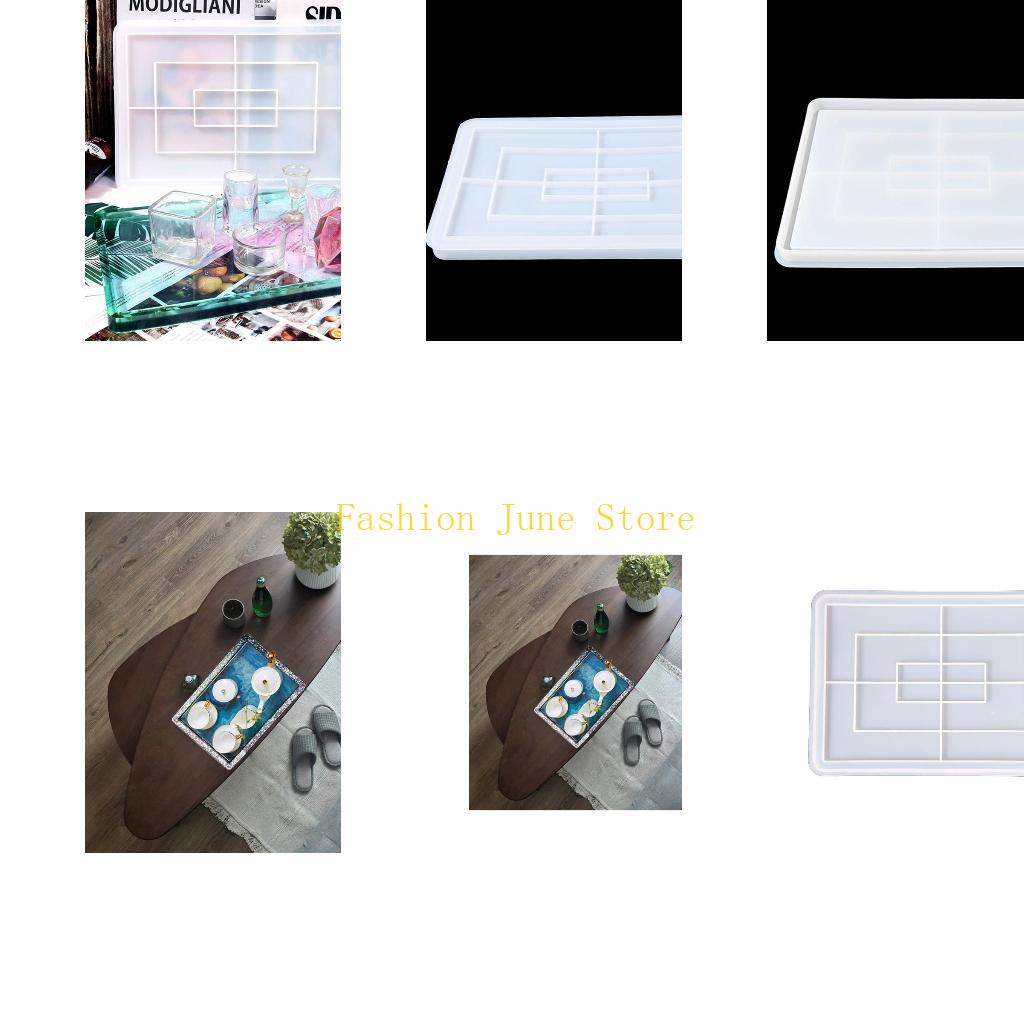 Serving Tray Mold - N5KA صينية مستطيلة UV كريستال الايبوكسي