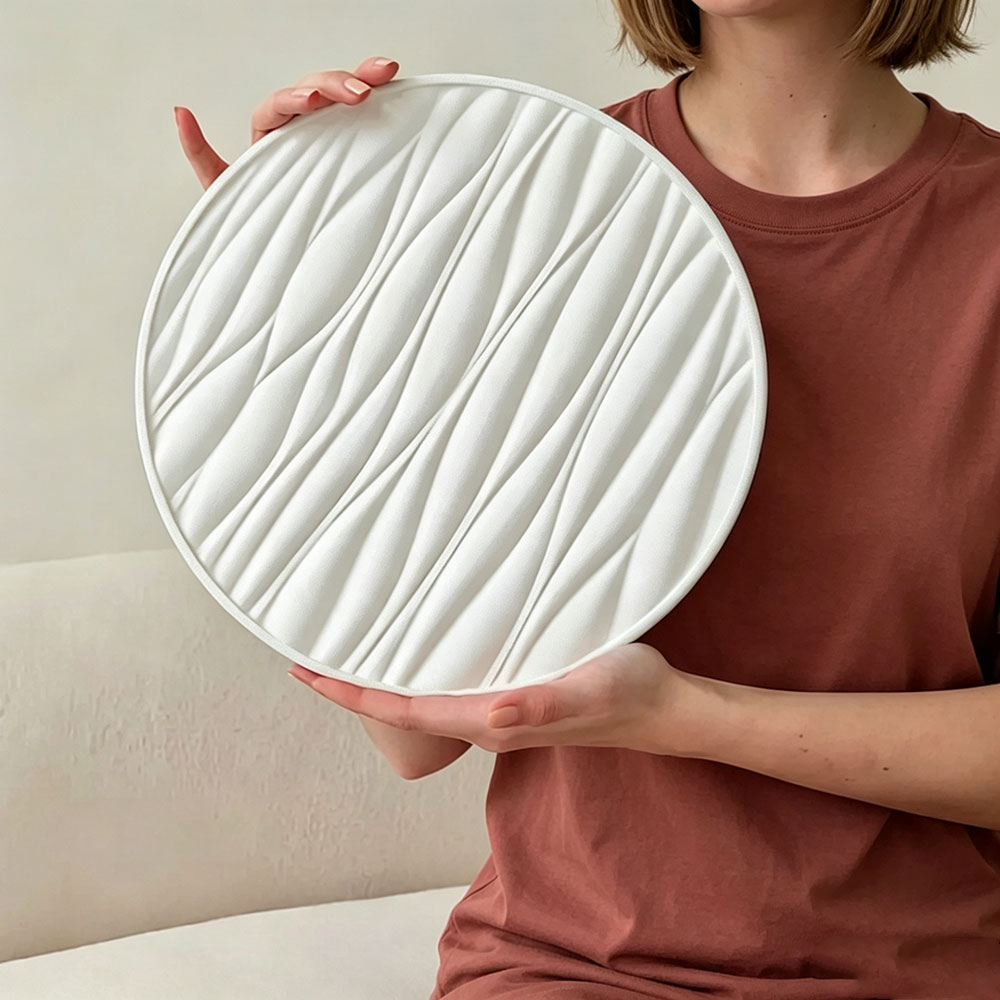 قالب سيليكون دائري كبير لصنع ص - مراجعة Silicone Mold Tray وسعره