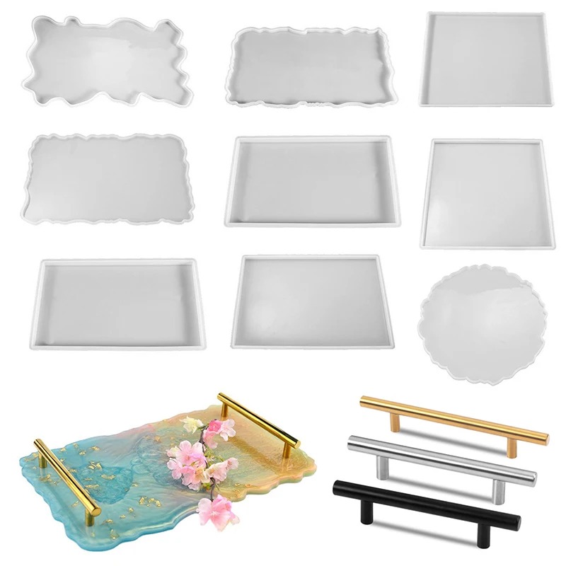 صينية الايبوكسي الراتنج قالب م - مراجعة Silicone Mold Tray وسعره